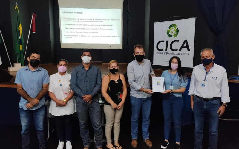 Cica entrega plano de arborização a municípios do Noroeste do Paraná